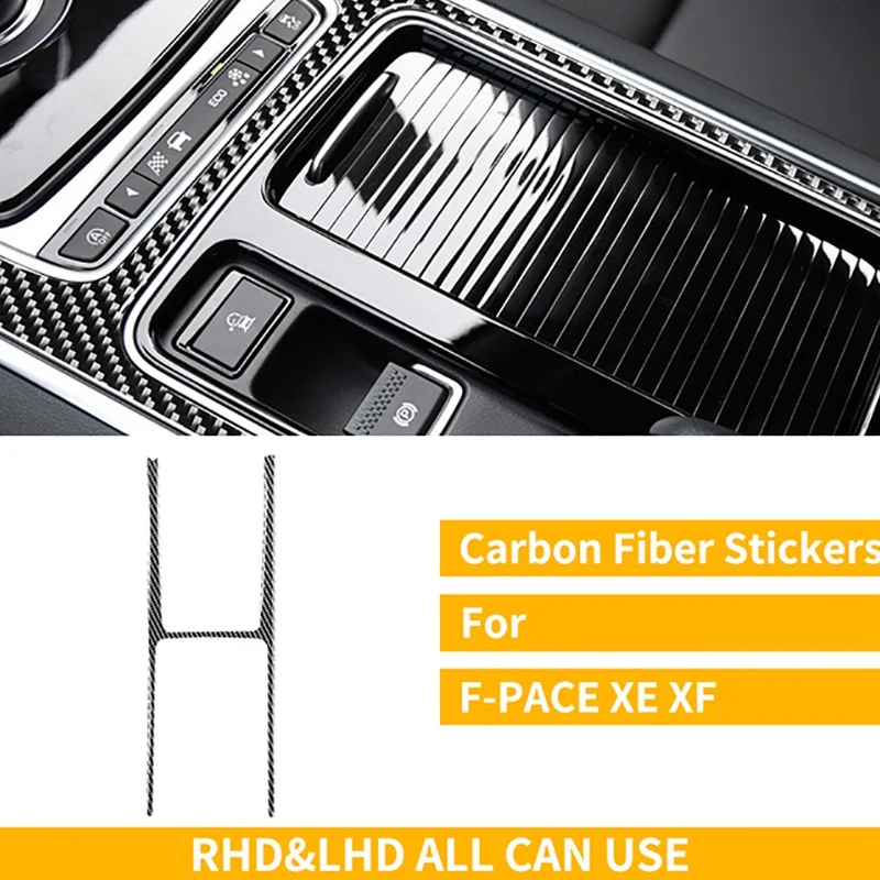 F- Pace XE XF XJS R Sport X761 X260 ZHENGYI Adatto per Jaguar Color Name : Carbon Fiber Accessori Centro Console bracciolo Cornice H Sticker F- Pace XE XF XJS R Sport X761 X260 ZHENGYI Adatto per Jaguar Color Name : Carbon Fiber Accessori Centro Console bracciolo Cornice H Sticker