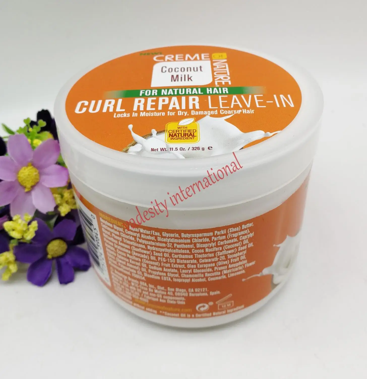 Крем creme of nature curl repair несмываемый кокосовый крем 320 г