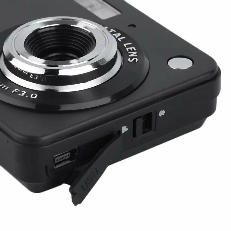 2,7 дюймов Tft ЖК-дисплей Hd 720P 18Mp Цифровая видеокамера Камера 8X зум-объектив Anti-Shake(штепсельная Вилка стандарта США