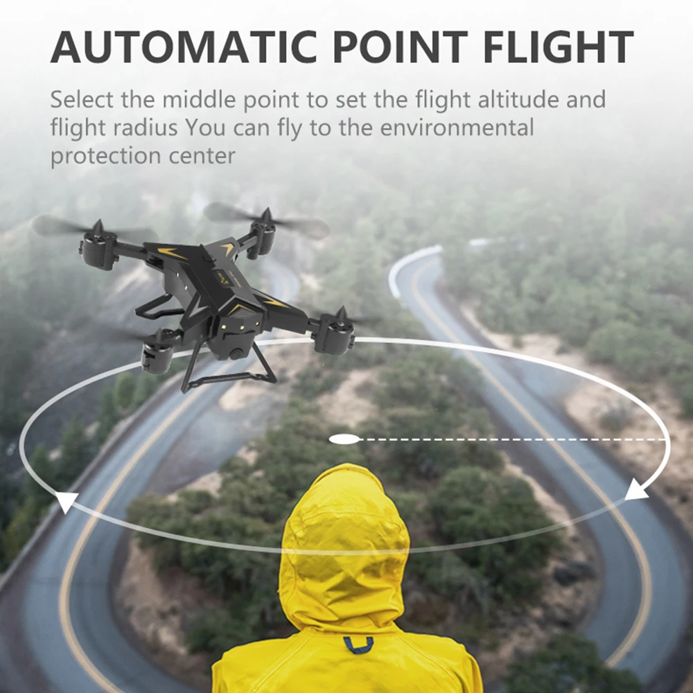 RC Drone 4K Full HD Camera 5G WIFI GPS Follow Me Quadcopter Professional Wide Angle Helicopter 2000 Meter Control Distance