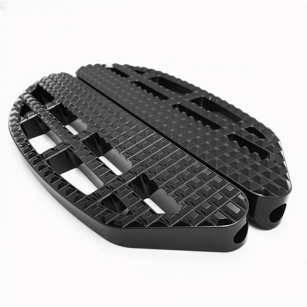 Aftermarket мотоцикла черная ручка Доминатор пассажирская Подножка для Harl 00-17 Softail Street Bob chrom