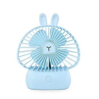 

Cartoon Mushroom Small Shell Small Fan USB Charging With Atmosphere Lights Small Fan Portable Outdoor Large Wind Handheld Fan