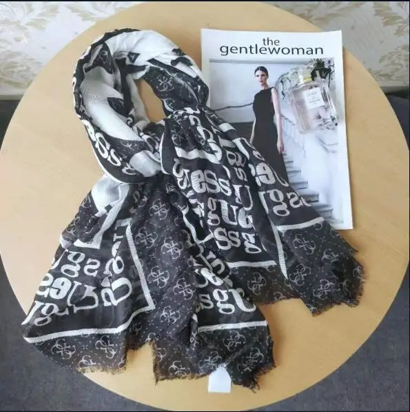 niemieckich marka odzieżowa dla kobiet wysokiej jakości szalik szaliki damskie, lato moda szaliki - Цвет: 67