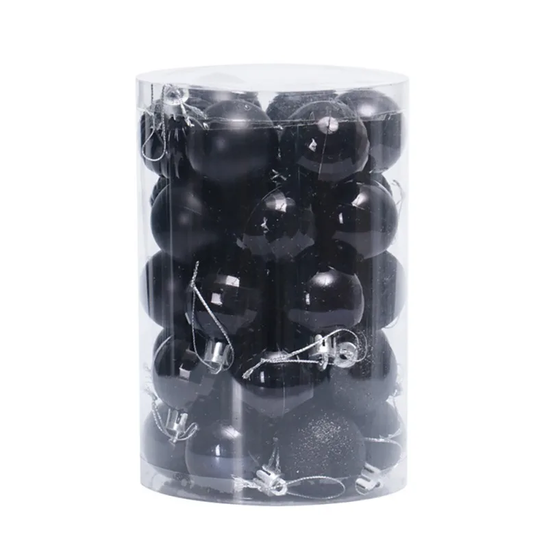34pcs / 6cm Christmas Tree Decoration Ball Decoration Christmas Party Hanging Ball Assorted Set Tree Decoration Orname x