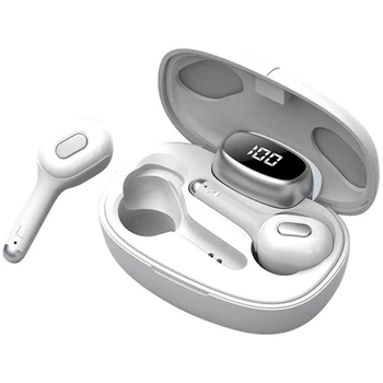 

Bleutooth 5.0 TWS Earbuds 6D Stereo Sound Noise Reduction Sports Headphones with Charging Box