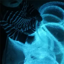 Боковой заостренный волоконно-оптический светильник 400 шт. 0,75 мм длина 3 м для DIY оптоволоконный светильник ing FY-P03