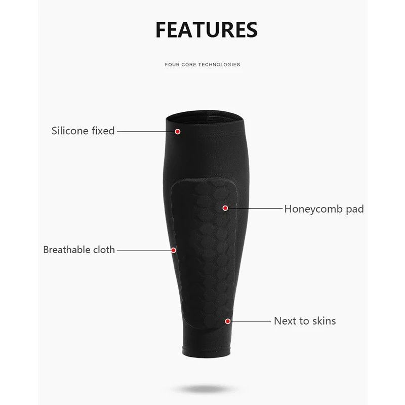 Calf Compression Sleeve Leg Compression Socks Shin Splint Calf Pain Relief Men Women Runners Guards Sleeves