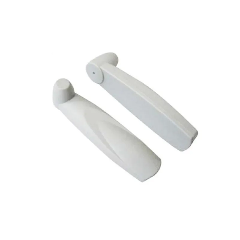 50 шт. противоугонная Пряжка этикетка магазин супермаркетов товары белая плоская