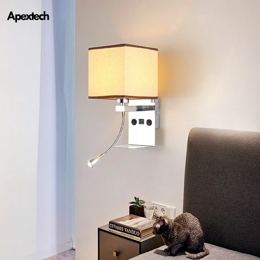 Bedside Shelf With Light atelieryuwa.ciao.jp