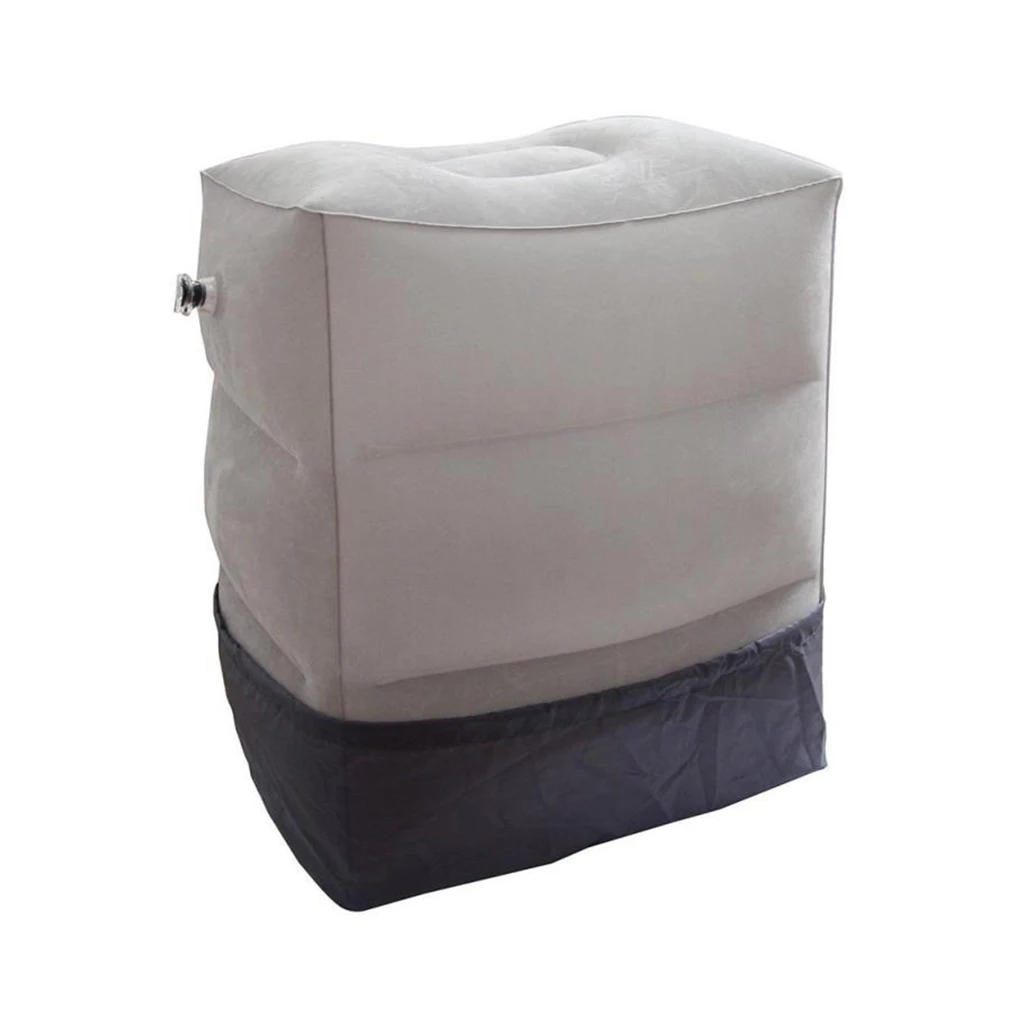 Kids Flight Sleeping Footrest Air Pillow Portable Leg Pillows Inflatable Travel Airplane Car Bus Train Foot Rest Pad | Дом и сад