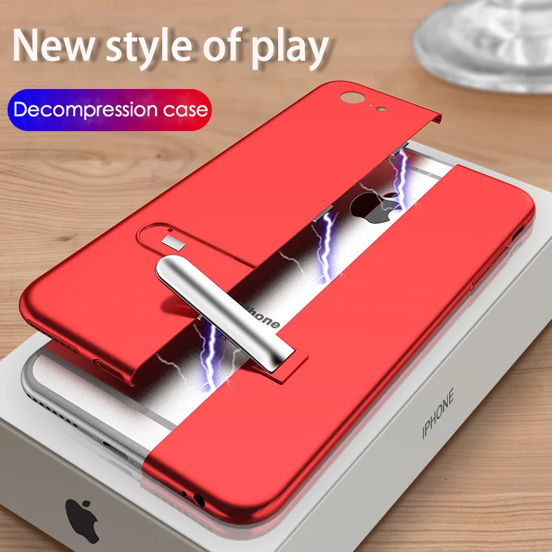 Metal Magnetic suction Case for iPhone XR XS MAX X Anti - fall mobile phone shell 8 7 Plus |