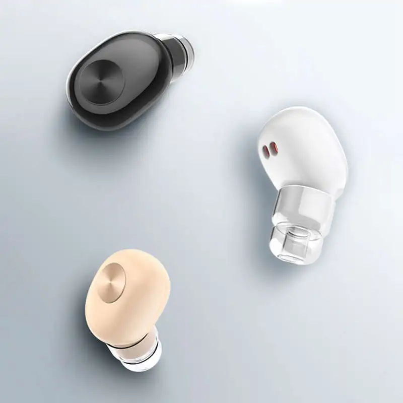 Invisible Wireless Mini Bluetooth Headset Wireless Mobile Phone With 700 Mah Portable Charging Box