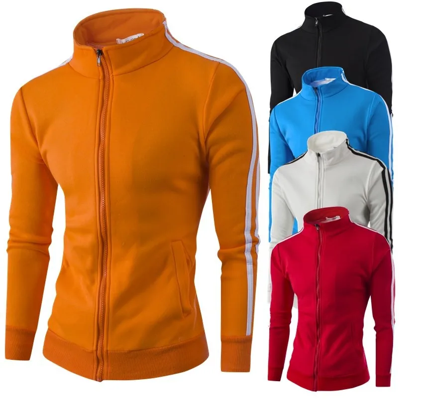 

2019 Newest Men's High Quality Fashion Clothes Hot Sales Stand Collar Open-top Multi Colors M-4xl Sizes Sweatshirt Men