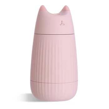 

Cat Shape Humidifier Ultrasonic Essential Oil Diffuser USB 200ML Aromatherapy Air Purifier for Home Car Freshener Mist Maker
