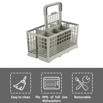 

Botique-Universal Dishwasher Cutlery Basket fits Carrera Eurotech Homark Lendi Powerpoint Servis White Westinghouse Baumatic B