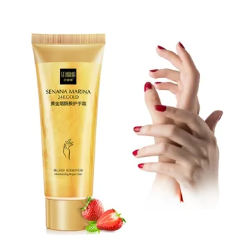 

Gold Nicotinamide Repair Hand Cream Whitening Moisturizing Soften Skin Lighten Fine Lines Hand Cream DC68