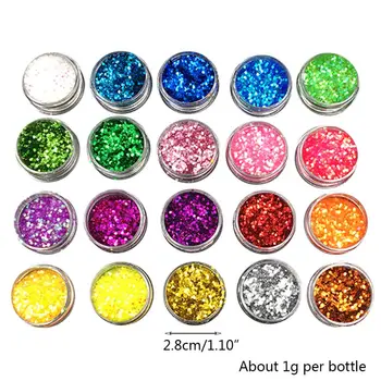 

DIY Crystal Epoxy Jewelry Glitter Mixed Coarse Powder Nail Art Making Filler