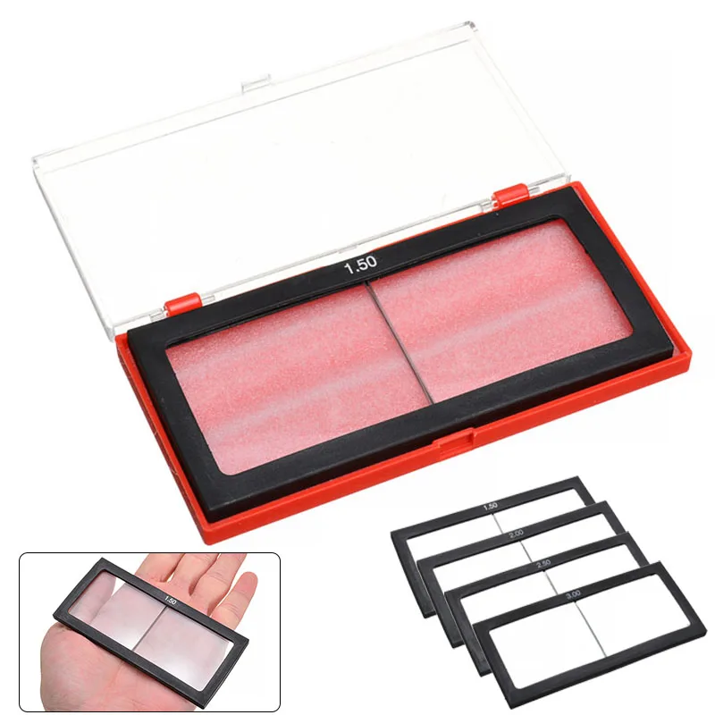 

2Pcs Welding Magnifier Lens 1.0/1.5/2.0/2.5/3.0 Welder Helmet Glass Magnifier Lens Welding Glasses Welding Shield Masks