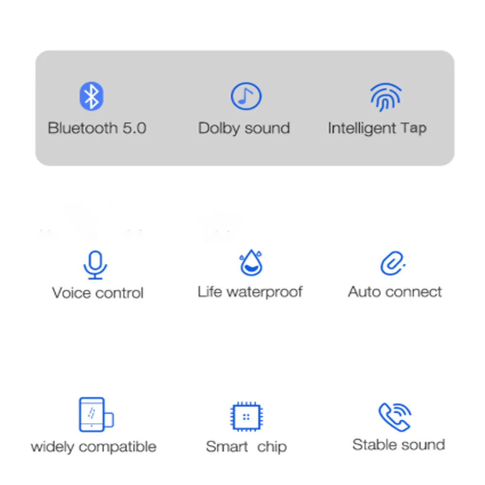 KUMIHO 1S TWS Wireless Earphone with Charging Case Bluetooth 5 0 Earphones PK i11 i12 i500 i2000 i5000 i9000 i90000 i99999 TWS