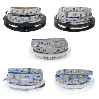 

RGB LED Strip Light 12V PC Waterproof SMD 5050 5M 60Led/m Flexible RGB Tape 12V Neon Led Strip Light Lamp TV Backlight Ribbon