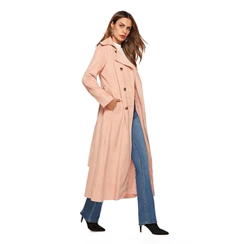 

Long Coat Women Trench Coat For Women Corduroy Korean Clothes Spring Coat Women Ropa Mujer Women Clothes 2020 Женский Плащ Buty