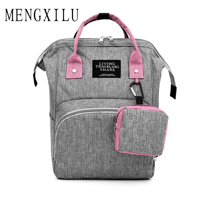 

Women Backpacks 2019 Diaper Bags Mummy Maternity Nappy Bags Large Capacity Travel Backpack Designer Multi-Pocket Mummy Backpacks