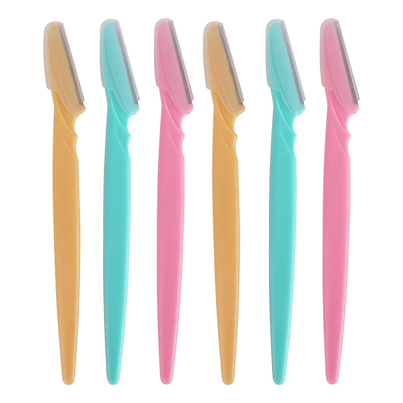 6 шт./компл. портативный триммер для бровей бритвенный бритва эпилятор | Красота и