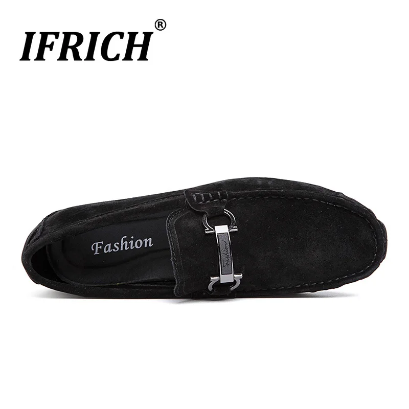 Popular Walking Driver Footwear Men Black Men Shoes Handmade Loafers Leather Driving Moccasins Mens Non-Slip Classic Man Shoes
