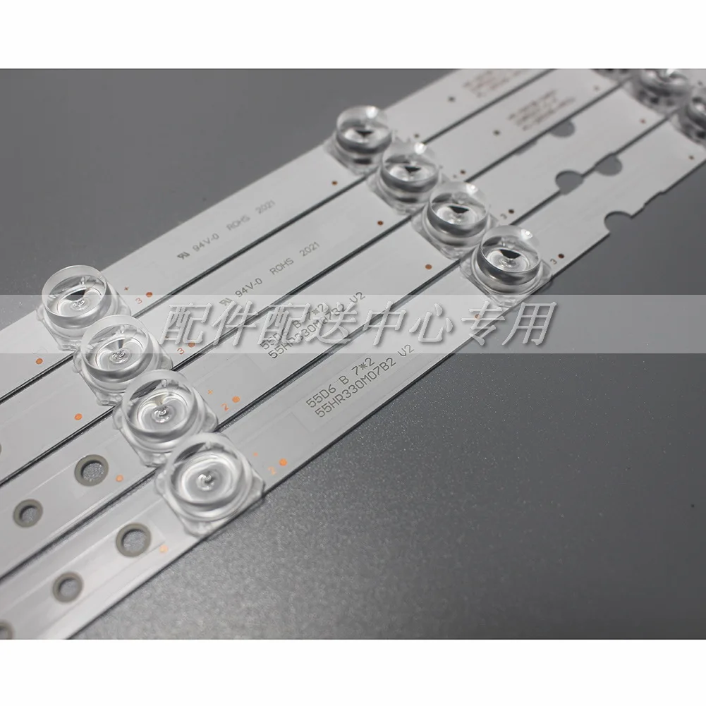 4pcs x LED Ʈ 55F6 55L2 55A460A LVU550NDEL SJ9W02 4C-LB5508-HR03J 55HR330M07B2/08A2 V2