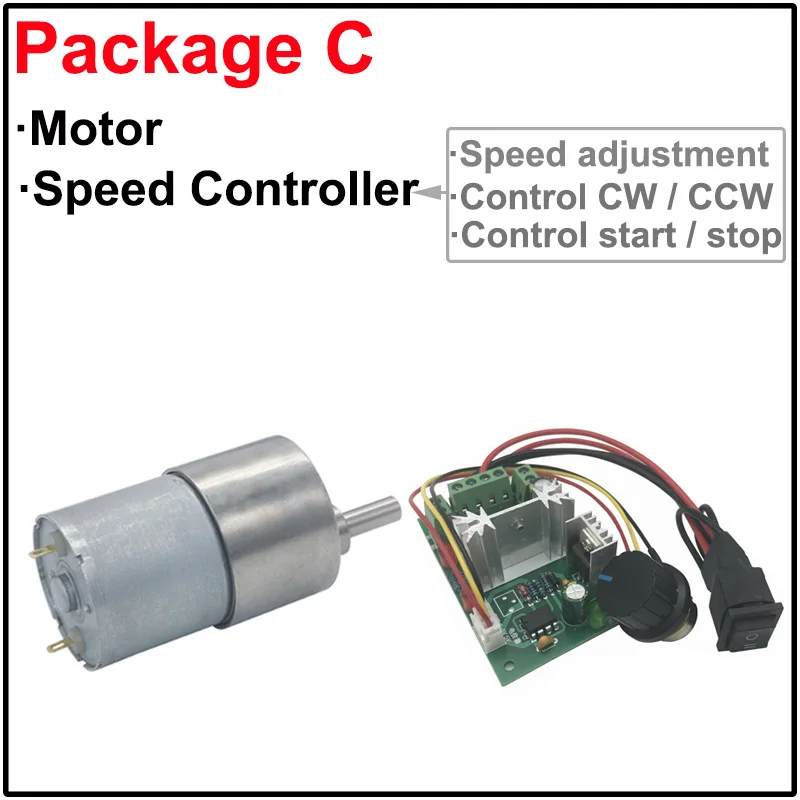 12 v 24v micro metal engrenado motor 03