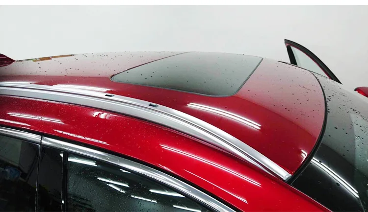 2 шт. левый и правый алюминиевый стеллаж для крыши, рейка, подходит для Mazda CX-9 CX9 протектор