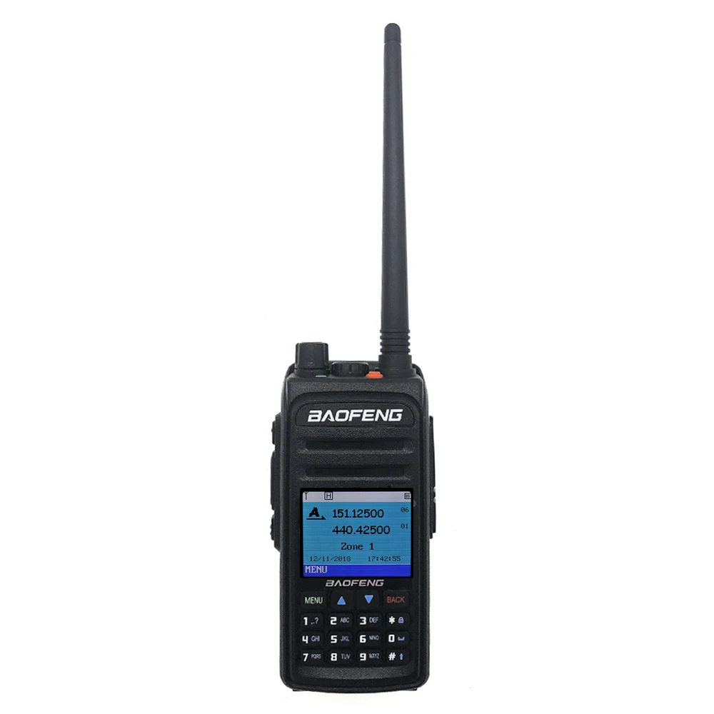 Рация launch Baofeng DM-1702 DMR цифровая и аналоговая радиостанция 1 + 2 два слота времени