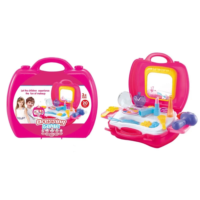 Cross Border Children Play House Suitcase Kitchen Tableware Cosmetics Tool Kit Character Play Docto - 4000211032699