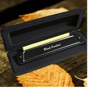

Harmonica 24 Holes Harp C Tone Diatonic Harp key C Blues Jazz band mouth organ Harp Early Education Baby Music Sense Training