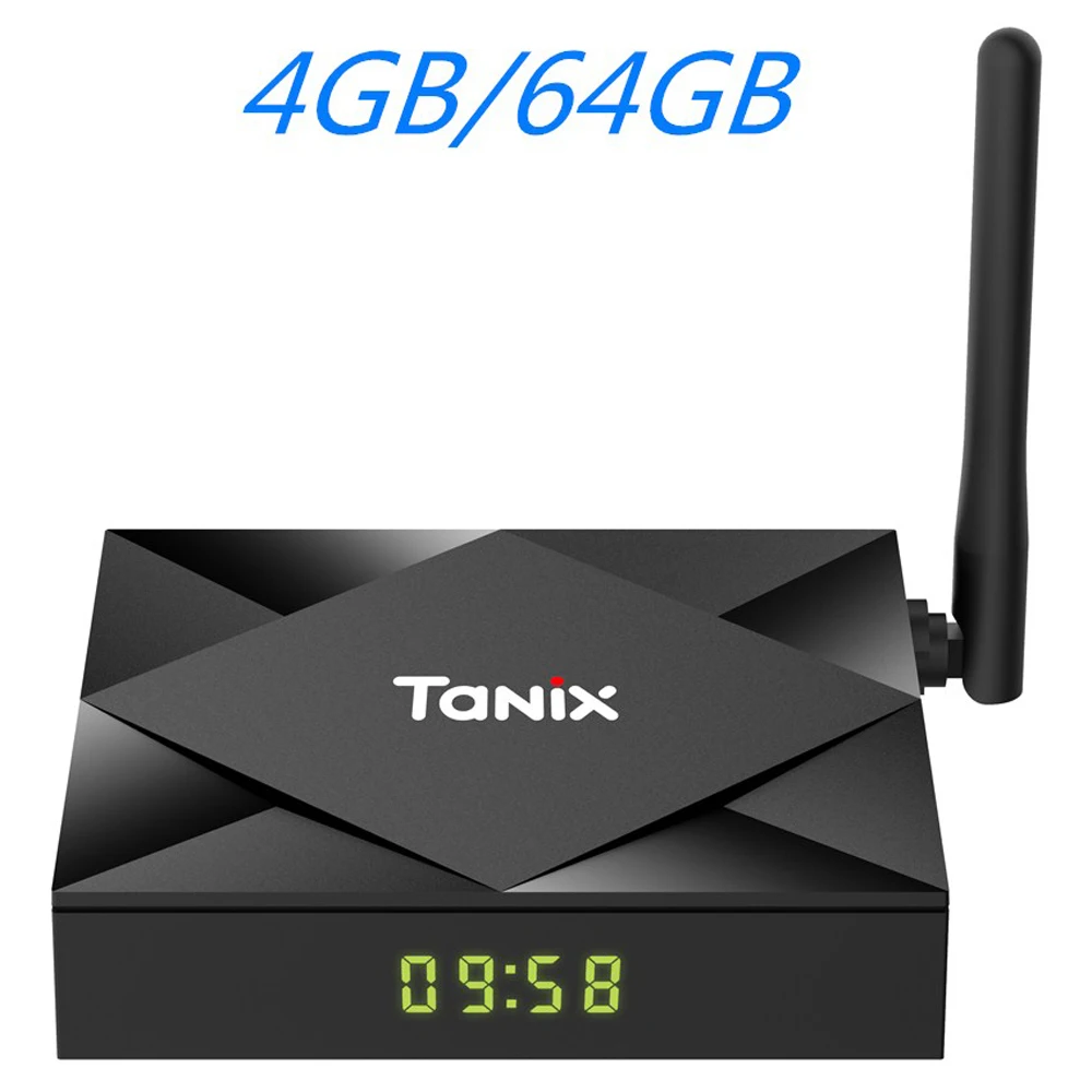 4GB 64GB TX6S предпродажа 4 ГБ DDR3 32 Гб 64 Гб Rom ОС Android 10 Allwinner H616 Smart tv Box четырехъядерный 2,4G/5 ГГц двойной Wifi 4K H.265 телеприставка - Цвет: 4GB 64GB