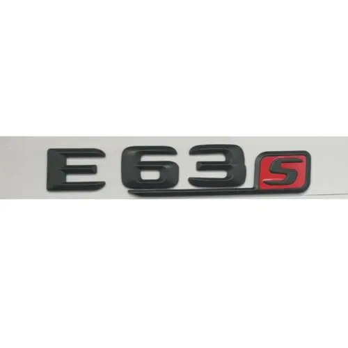 

Black 3D for E63s Letters Trunk Emblem Badge Sticker for Mercedes E63 AMG S