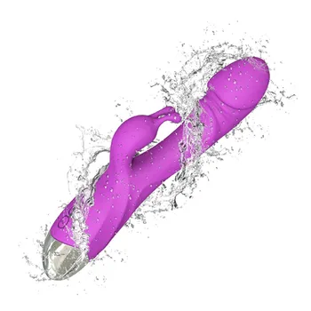 Rabbit Vibrators for women Massager waterproof vaginal thrust G Spot 10 Speed Clitoral Massager silent rechargable Dildo konijn 2