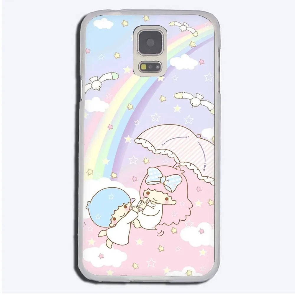 EWAU с рисунками из мультфильма «My Melody» маленький Две звезды жесткий чехол для телефона с рисунком в виде обложка чехол для Samsung Galaxy S6 7 Edge S8 9 10 Plus, Note 8, 9, 10, M10 20 30 40 - Цвет: H7