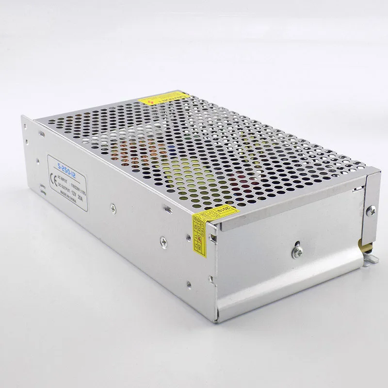 AC 100 V-265 V DC/DC 12V 20A Питание освещение Трансформатор CCTV, Питание Камеры Драйвер адаптер конвертер светодиодный переключатель полосной A7