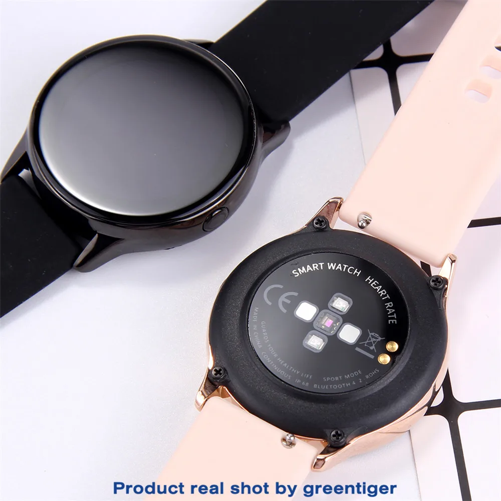 Greentiger Smartwatch IP68 Водонепроницаемый фитнес-трекер для женщин монитор сердечного ритма кровяное давление кислород DT88 Смарт-часы VS DT98