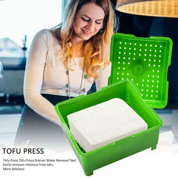 

Tofu Press Marinating Dish Removes Moisture from Tofu Automatically Kitchen Tool PI669