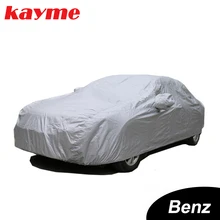 Kayme пылезащитный чехол для автомобиля 170T полиэстер Универсальный закрытый открытый внедорожник УФ Защита от снега чехол для Benz