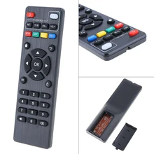 Remplacement télécommande TV universelle 433 MHz 2 piles AAA 10M longue Distance de Transmission pour MXQ MXQ Pro 4K X96 T9M T95N