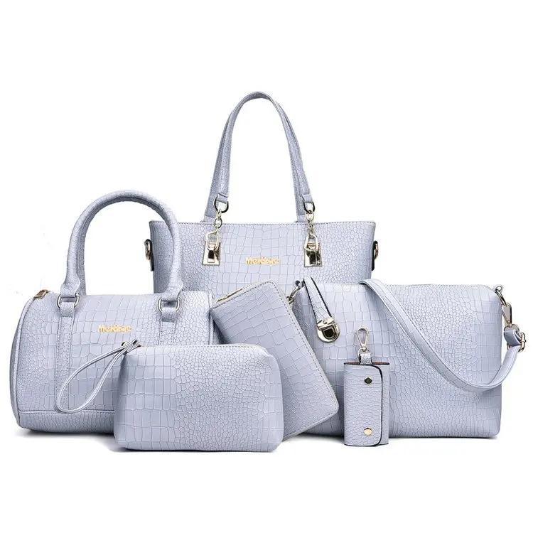 

2019 New Style Different Size Bags Six Pieces Set One-Shoulder Oblique Europe And America Freaky Bag Trendy Bag