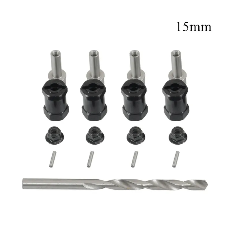 

Popular 15/20/25mm Metal Extension Coupler with 5.5mm Drill for Remote Control Military Truck RC Rock Crawler Car Modified Parts