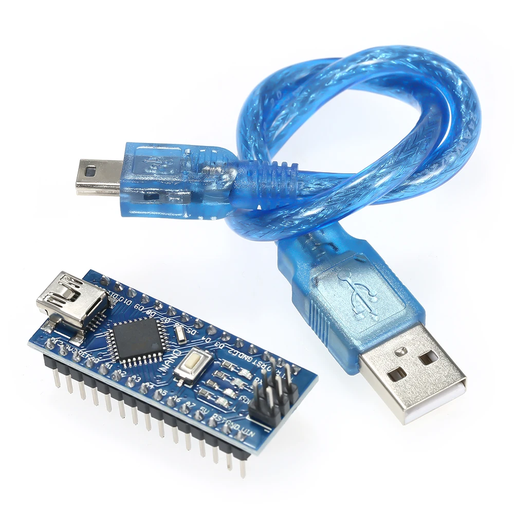 CH340G USB Nano V3.0 ATmega328P 5V 16M плата микроконтроллера для Arduino сенсорного модуля с высокой скоростью загрузки