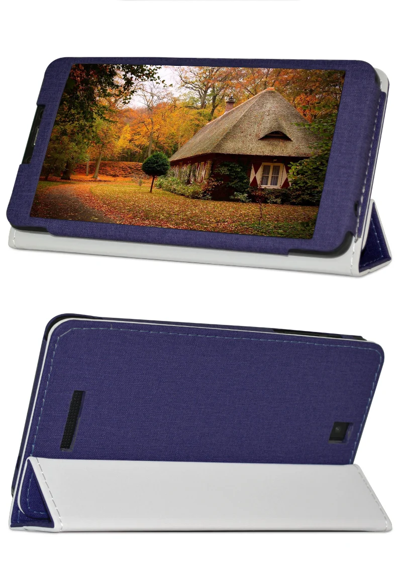 Чехол из искусственной кожи для Alldocube iplay 7T 7 дюймов планшет трехслойный флип-стенд для cube iplay 7T+ стилус