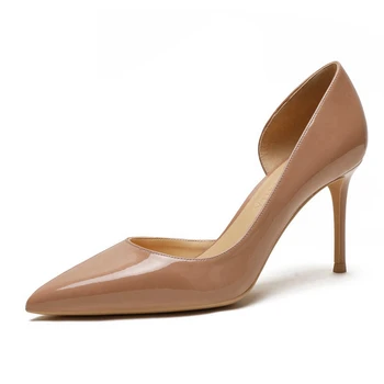 

2020 New Fashion Sexy Women Pumps Thin High Heel Pointed Toe Ladies Summer Casual Party Pumps Shoes Big Size 34-42 C0040