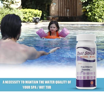 

Five Models High Quality Test Strip Kit Swimming Pool Spa Water Test StripsChemical TestStripsTestsForTotal Chlorine&pHTestTools