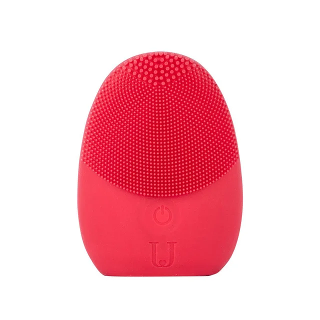 Red Xiaomi JORDAN& JUDY Очищающий Инструмент электрическая Массажная щетка стиральная машина водонепроницаемый силиконовый уход за лицом - Цвет: Red